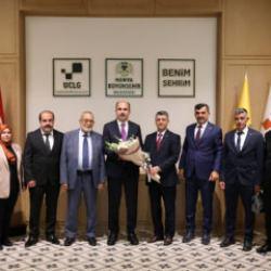 Başkan Altay muhtarlar ile bir araya geldi 