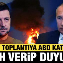 Zelenski resmen duyurdu: Kasım ayında ABD'nin de katıldığı &uuml;&ccedil;l&uuml; toplantı!