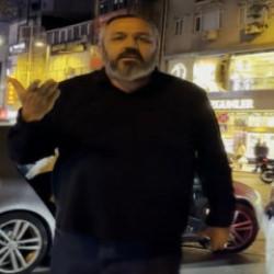 Kağıthane&rsquo;de motosikletliye &ouml;l&uuml;m tehdidi! Bulgar plakalı ara&ccedil;tan inip saldırdılar