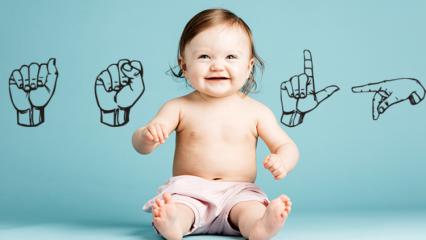 Bebeklerde konuşma geriliği! Konuşamayan bebeğe ne yapılmalı? Bebek işaret dilinin faydaları