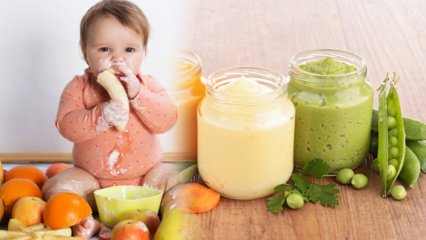 Bebekler ek gıdaya nasıl başlatılır? Ek gıdaya ne zaman geçilir? Ek gıda beslenme listesi