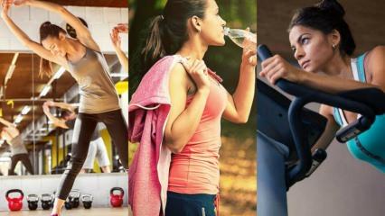 Hangi egzersiz kaç kalori yaktırır? Sporun etkisini arttırmak için...