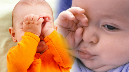 bebeklerin gozleri neden kanlanir yeni dogan bebekte goz kanlanmasi nasil gecer bebek haberleri