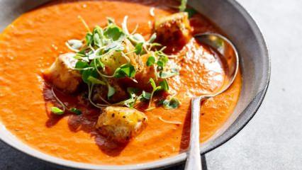 Salçadan domates çorbası nasıl yapılır? En pratik domates çorbası tarifi