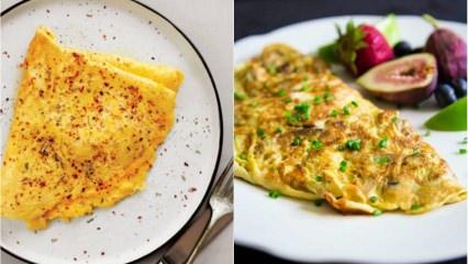 En kolay omlet nasıl yapılır? Peynirli omlet yapmanın püf noktaları 