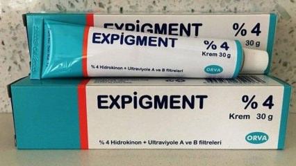 Expigment krem ne işe yarıyor? Expigment krem nasıl kullanılır? Expigment krem fiyatı