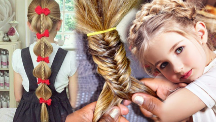 Evde yapılabilecek çocuk saç modelleri neler? Pratik ve kolay okul saç modelleri