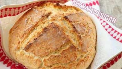 Mayasız ekmek nasıl yapılır? Maya olmadan en kolay ekmek tarifi