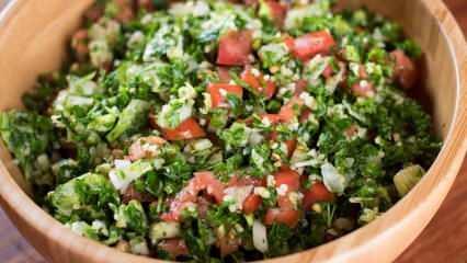 Lübnan salatası nasıl yapılır? Lübnan salatası yapımı...