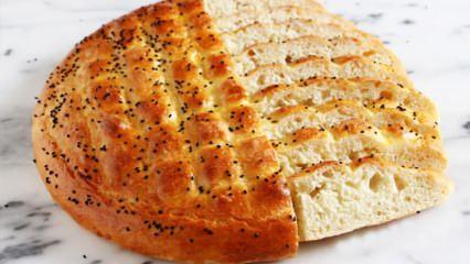 En kolay pastane pidesi nasıl yapılır? Pastane usulü Ramazan pidesi tarifi