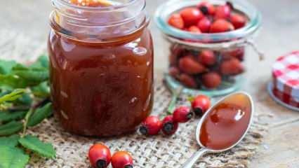 En kolay kuşburnu marmelatı nasıl yapılır? Kuşburnudan marmelat tarifi