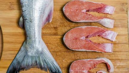 Somon balığı nasıl temizlenir? Somonun filetosu nasıl çıkarılır?