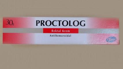 Proctolog Rektal krem ne işe yarar ve ne için kullanılır? Proctolog krem kullanma kılavuzu