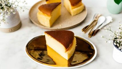 Japon Cheesecake nedir ve Japon Cheesecake nasıl yapılır? Japon usulü kabarık cheesecake tarifi