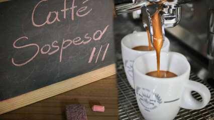 Askıda kahve ne demek? Caffé Sospeso: Napoli Usulü askıda kahve geleneği