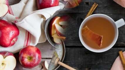 Elma kabuğu çayının faydaları nelerdir? Elma kabuğu çayı nasıl yapılır?