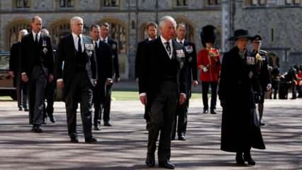 İngiltere Kraliyeti siyahlara büründü! Prensi Philip