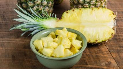 Sahurda yenilen iki dilim ananasın muhteşem faydaları