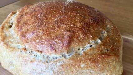 En kolay nohuttan ekmek nasıl yapılır? Pratik nohut ekmeği tarifi