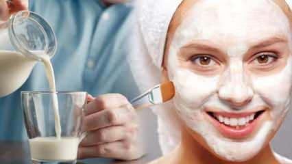 Sütün cilde faydaları nelerdir? Her gece yüzünüze süt sürerseniz...