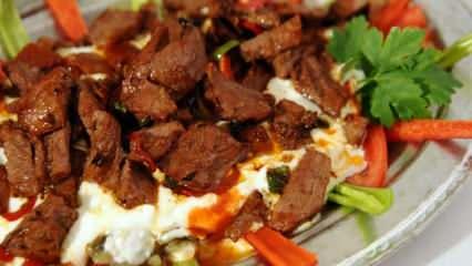 En kolay Ali Nazik kebabı nasıl yapılır? Gaziantep