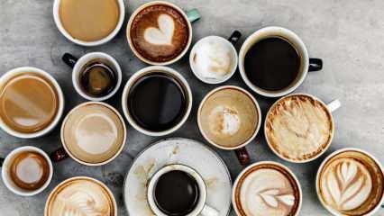 Hangi kahve kaç kalori? En çok içilen kahvelerin kalori tablosu! Diyet yaparken hangi kahve?