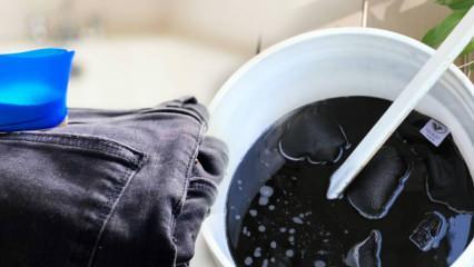 Siyahlardaki çamaşır suyu lekesi nasıl çıkartılır? Kumaş boyası nedir? Kumaş boyası kullanımı