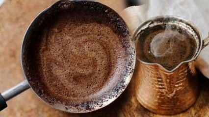 Kahve yapmanın püf noktaları! Kahve demleme önerileri! Bol köpüklü Türk Kahvesi nasıl yapılır?