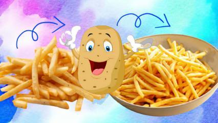 Çıtır patates nasıl kızartılır? Pratik patates kızartması tarifi