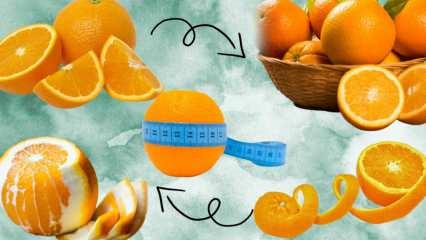 Portakal kaç kalori? 1 orta boy portakal  kaç gram? Portakal yemek kilo aldırır mı?
