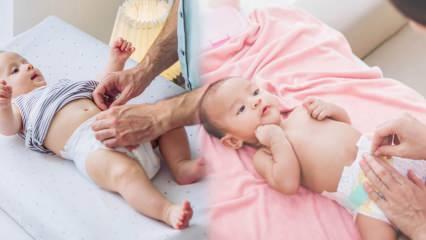 Bebek bezi nasıl değiştirilir? Bebek bezi değiştirirken hangi malzemeler kullanılır?