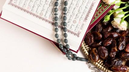 Ramazan orucunun sevabı! Ramazan ayında tutulan orucun faziletleri nelerdir?