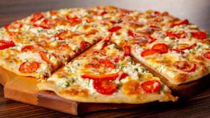 Anne usulü muhteşem pizza nasıl yapılır? En kolay anne usulü pizza tarifi