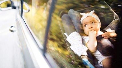 Bebekler kaç aylıkken arabayla uzun yolculuk yapar? Bebeklerle araba yolculuğuna nasıl çıkılır