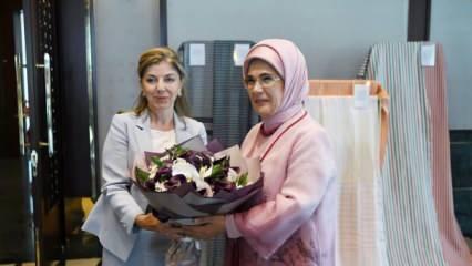 Emine Erdoğan, kadın büyükelçiler ve büyükelçi eşleriyle bir araya geldi