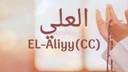 El-Aliyy (c.c) ne demektir? El-Aliyy isminin faziletleri nelerdir? Esmaül Hüsna El-Aliyy...