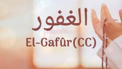 El-Gafur (c.c) ne demektir? El-Gafur isminin faziletleri nelerdir? Esmaül Hüsna El-Gafur...