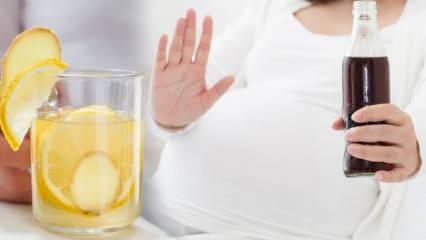Hamilelikte maden suyu içilir mi? Hamilelikte günde kaç soda içilebilir?