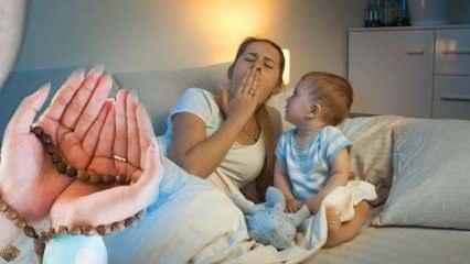 Uyumayan bebeklere okunacak en etkili dualar! Huzursuz bebeklerde rahatlatan dualar