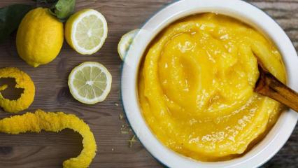 Körili limon püresi nasıl yapılır? Limon kabuğundan nefis püre tarifi! 