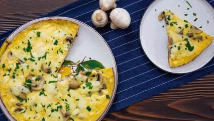 Mantarlı omlet nasıl yapılır? Sahur için pratik ve lezzetli mantarlı omlet tarifi