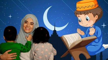 Ramazan sevgisi çocuklara nasıl aktarılır? Ramazan sevgisini çocuklara aktarmada 3 ipucu...