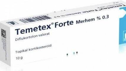 Temetex krem nedir, yan etkileri nelerdir? Temetex krem kullanımı!