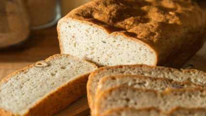 Glutensiz ekmek nasıl yapılır? Glutensiz diyet ekmek tarifi! Glutensiz ekmek hangi unla yapılır