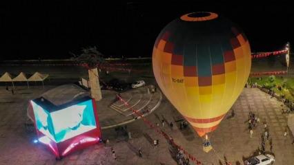 Efes Kültür Yolu Festivali sürüyor: Nevşehir’den balon getirildi