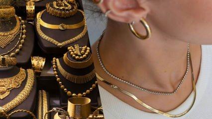 22 ayar İtalyan altın zincir kolye modelleri ve fiyatları!İtalyan yassı altın zincir modelleri