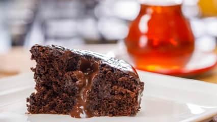 Browni tadında ıslak kek tarifi nasıl yapılır? Brownie