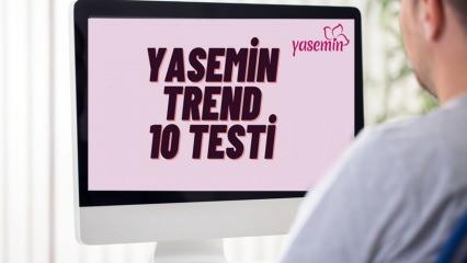 Ne kadar gündem kurdusun? Kendinize güveniyorsanız Yasemintrend10 testini çözmeye hazır olun!