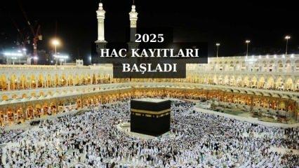 Hac kayıt işlemleri uzatıldı! 2025 Hac ön kayıtları ve kayıt yenileme! Hac kaydı nasıl yapılır?