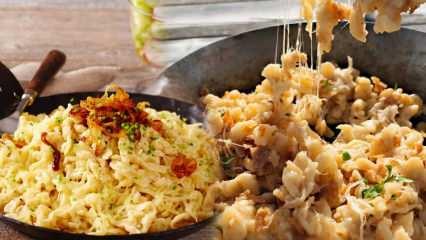 Käsespätzle (Peynirli Erişte) nasıl yapılır? Käsespätzle püf noktaları